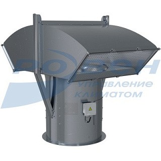 Вентилятор крышный осевой подпора ВОП-20