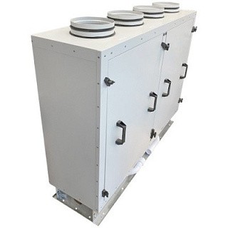 Бассейновая установка с пластинчатым рекуператором и ЕС-двигателем RWN-RP-ЕС-Aqua